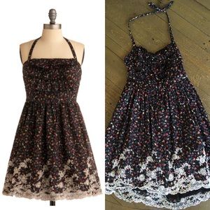 2 for $19/ ModCloth Floral & Embroidered Dress